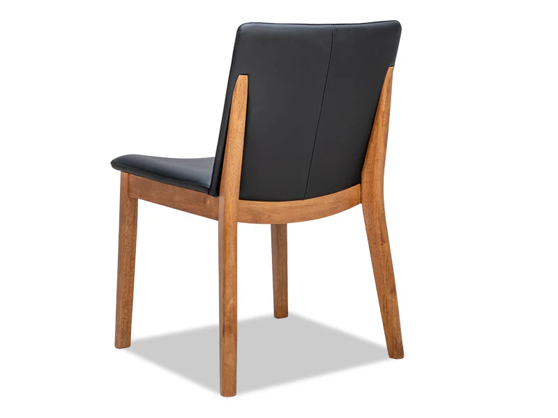 Luca Leather Dining Black - Marri - Image 2