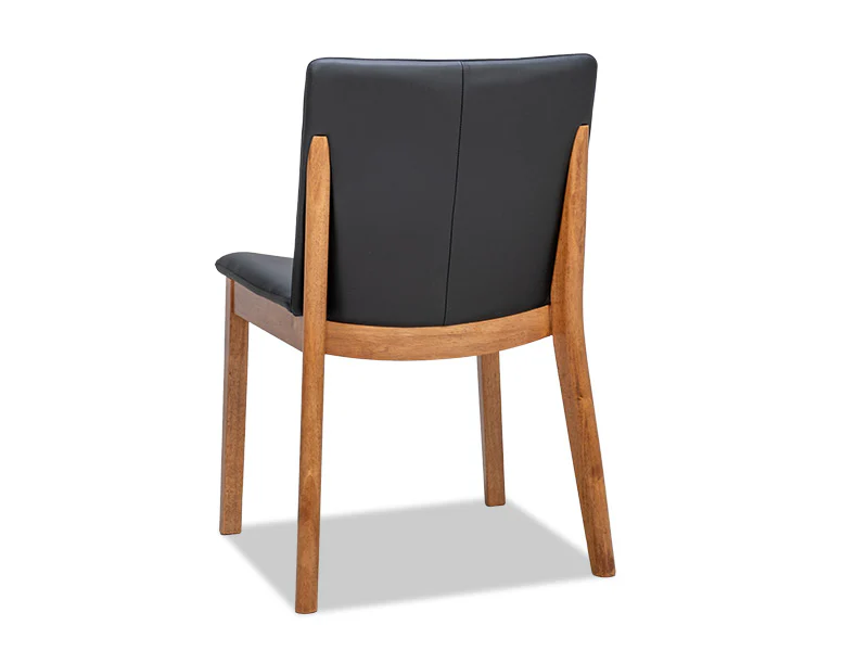 Luca Leather Dining Black - Marri - Image 3