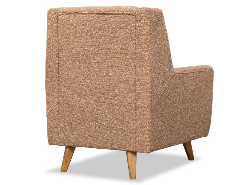 Mimi Fabric Chair - Lisa Coral - Image 3
