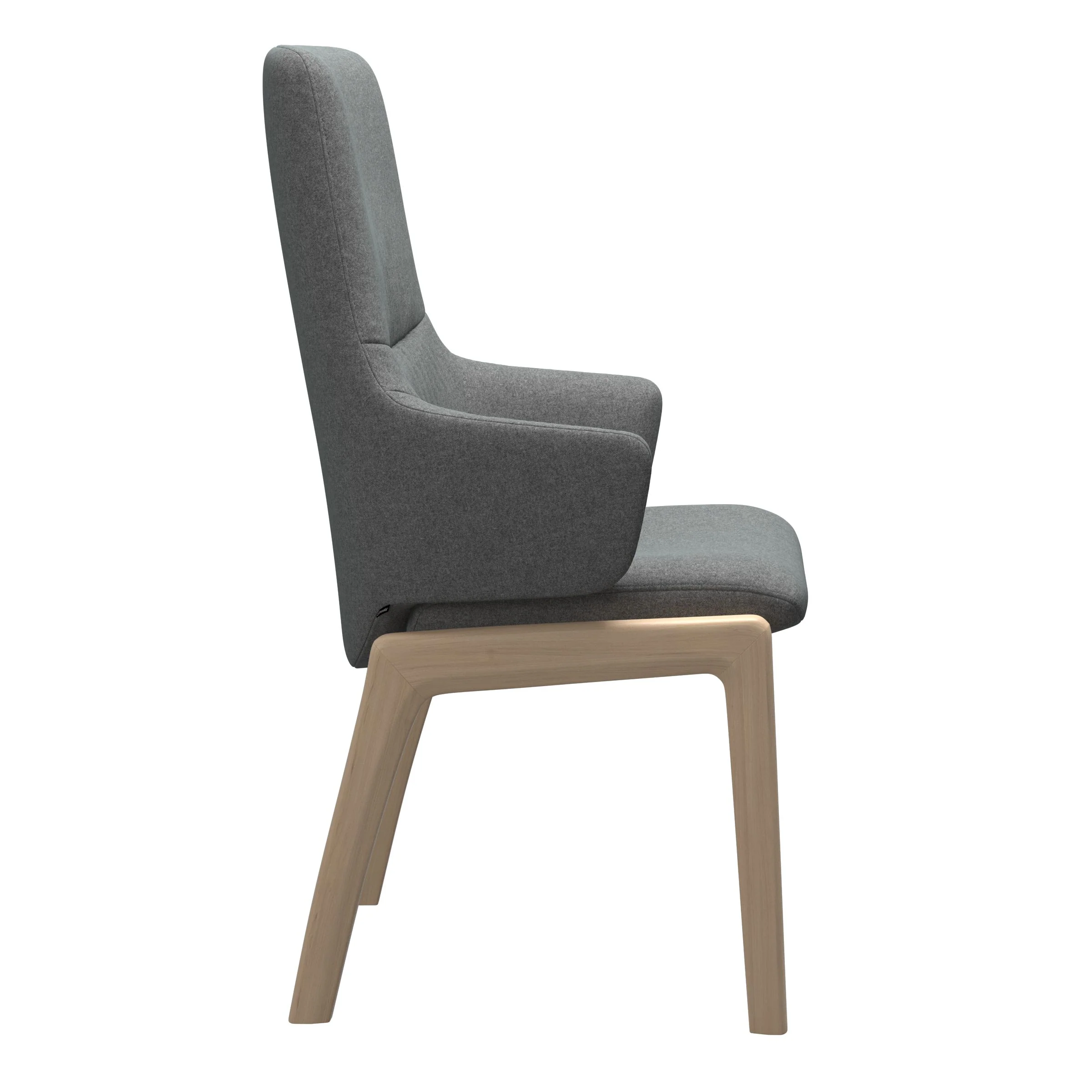 Mint Dining Chair With Arms - D100 - HB - Fabric - Image 3