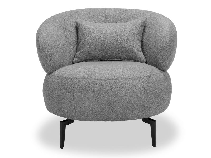 Nico Accent Chair - Grey - Image 3