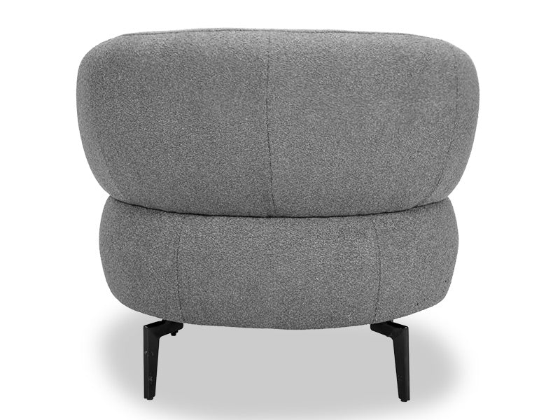 Nico Accent Chair - Grey - Image 4