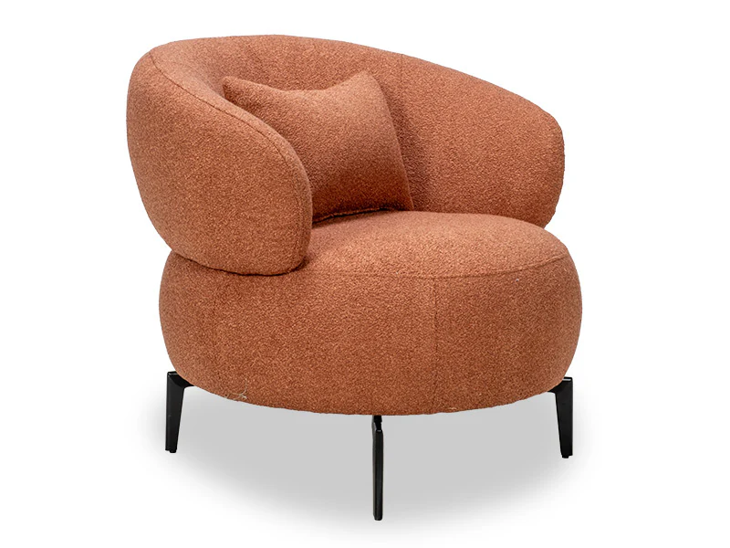 Nico Accent Chair - Terracotta - Image 2