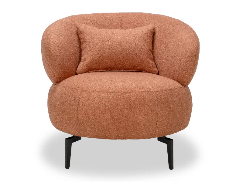 Nico Accent Chair - Terracotta - Image 4