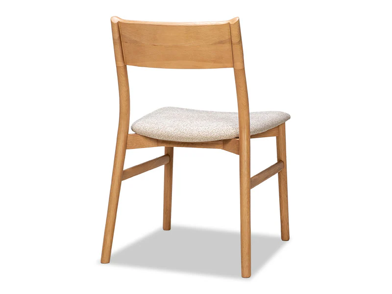 Pisces Oak Dining Chair - Sand - Image 4