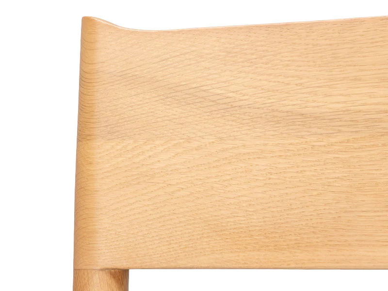 Pisces Oak Dining Chair - Silver - Image 3