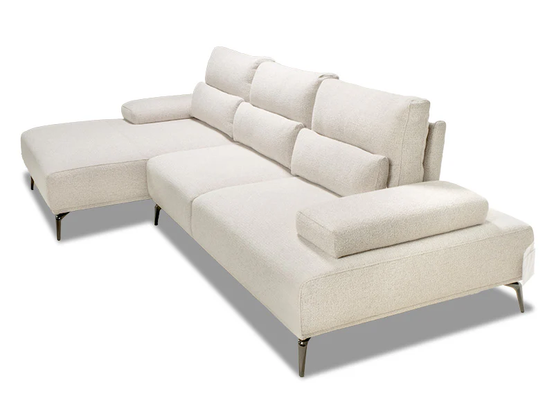 Solar 3 Seater Chaise - Latte - Image 5