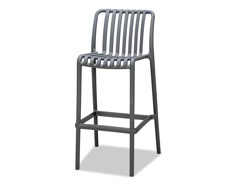 Surf Outdoor Barstool - Grey - Image 2