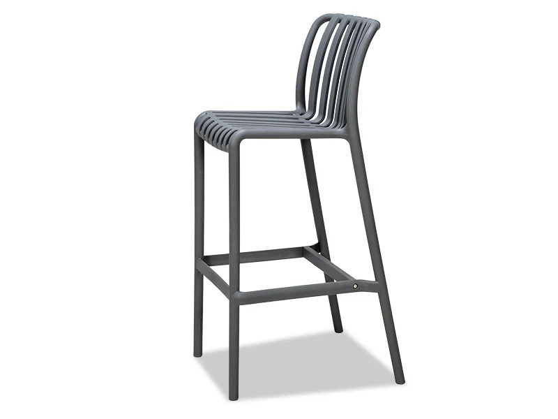 Surf Outdoor Barstool - Grey - Image 3