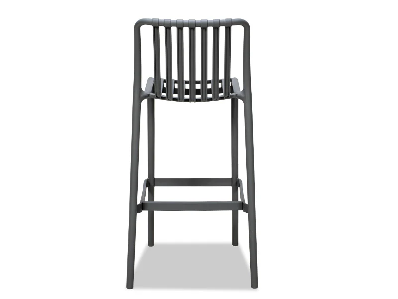 Surf Outdoor Barstool - Grey - Image 4