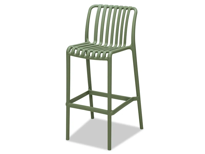 Surf Outdoor Barstool - Green - Image 2