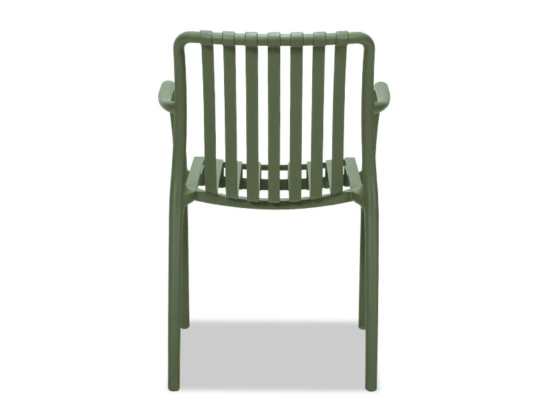 Surf Outdoor Dining Chair - Green - Image 4