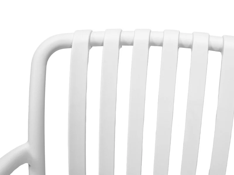 Surf Outdoor Dining Chair - White - Image 5