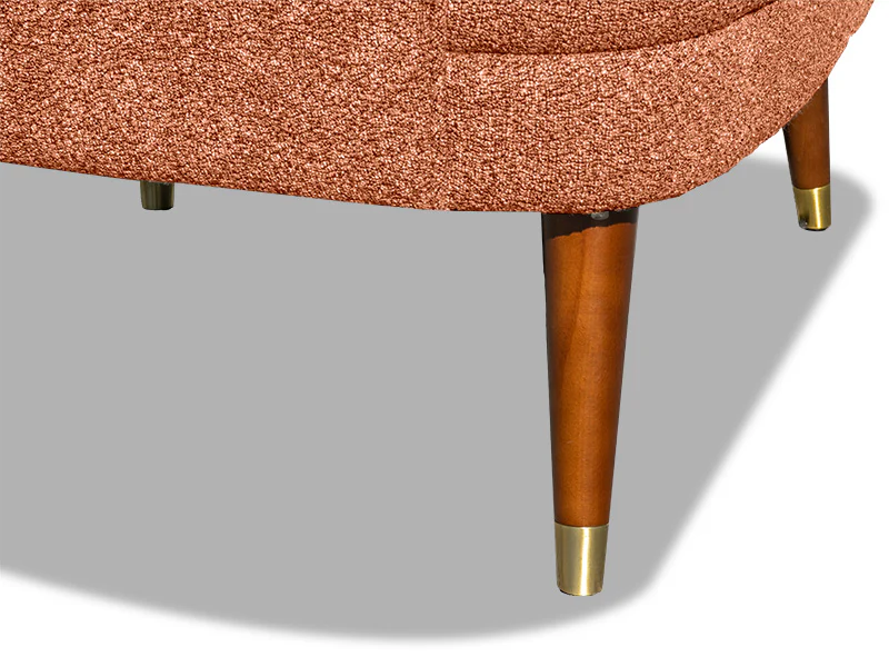 Tatum Accent Chair - Terracotta - Image 4