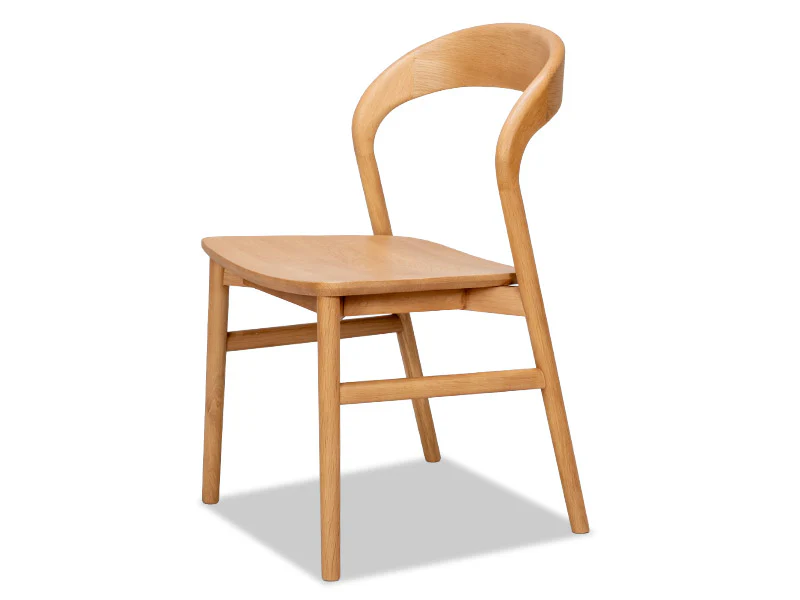 Tempo Dining Chair - Natural Oak - Image 3