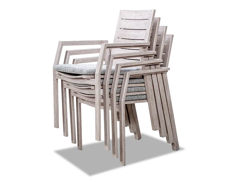 Tuscan Outdoor Table + 8 Chairs - Image 7