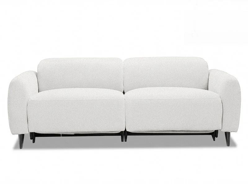 Uptown Dual Recliner - Light Grey - Image 3