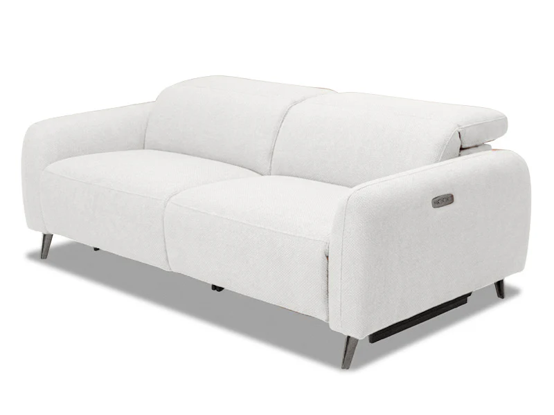 Uptown Dual Recliner - Light Grey - Image 4