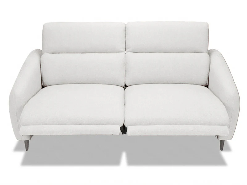 Uptown Dual Recliner - Light Grey - Image 6